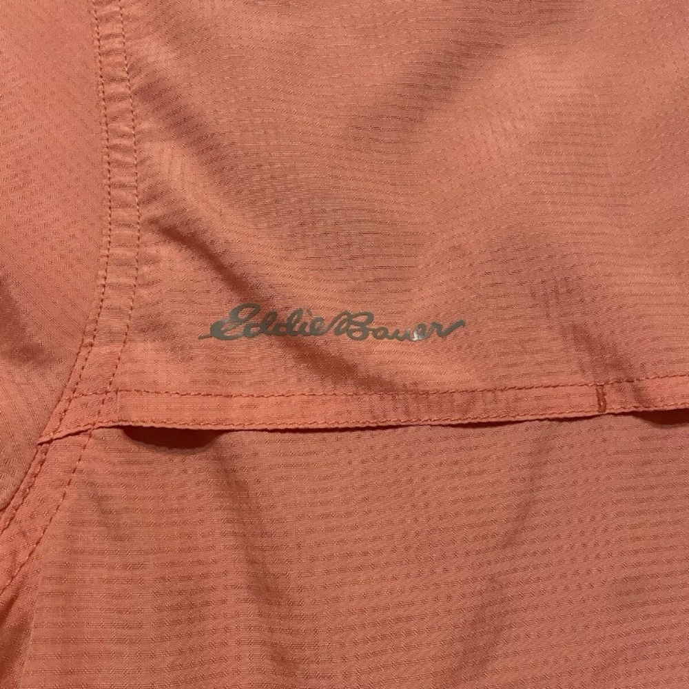 Eddie Bauer Outdoor Fishing/Hiking Vented  Button Up Shirt Men’s XL coral - Picture 9 of 10